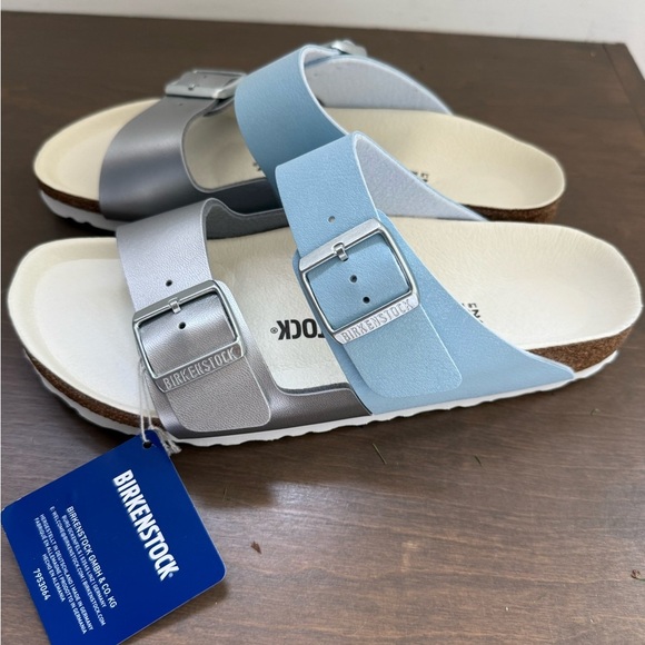 NWT Birkenstock Arizona Split Birko-Flor Sandals •39 - Picture 9 of 12
